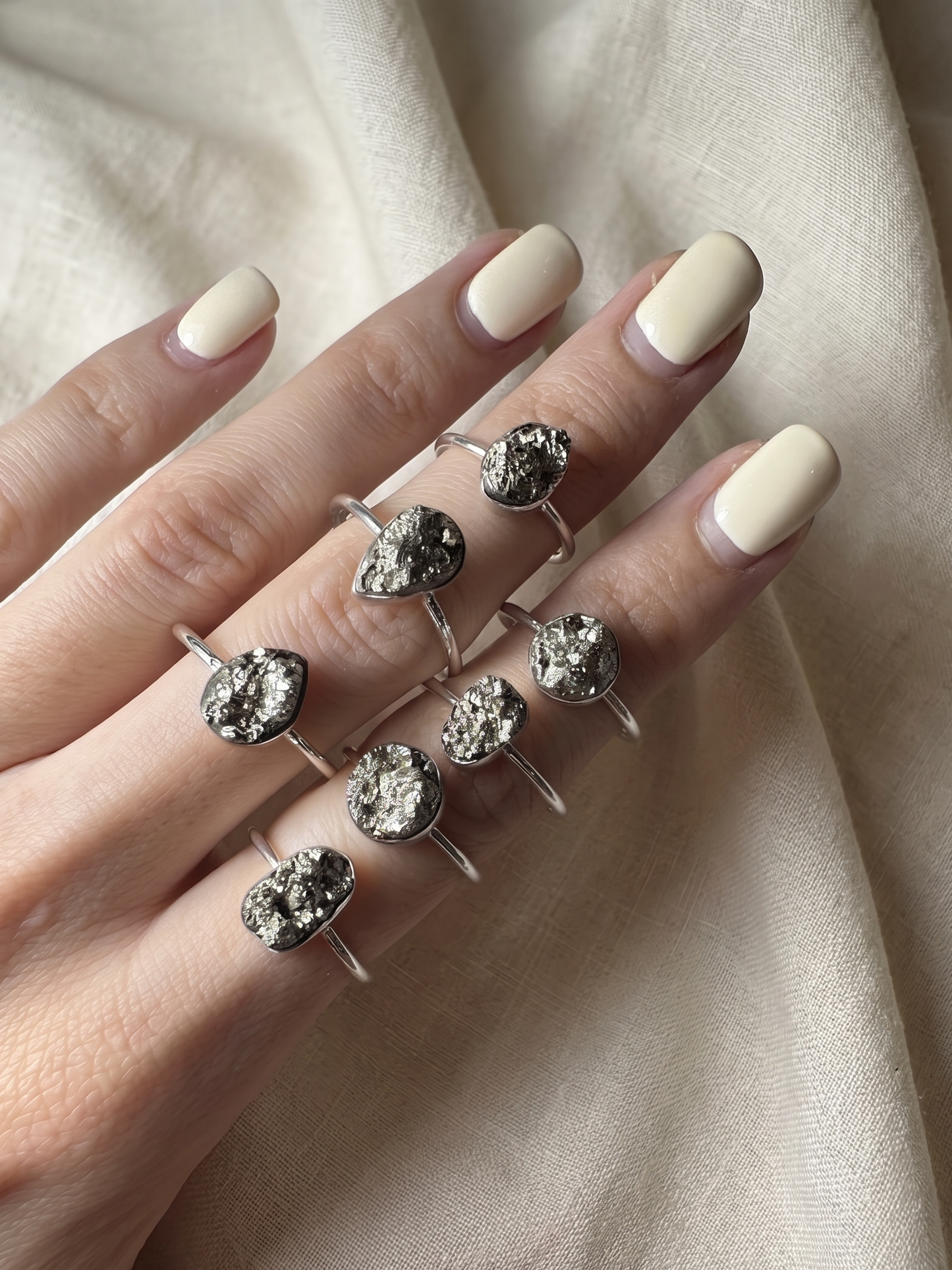 Anillo Pirita | Plata .925