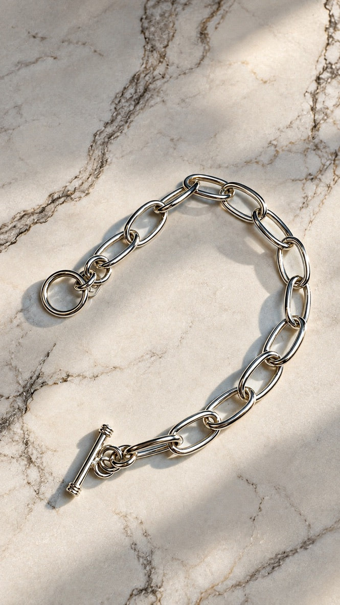 Pulsera Eslabones | Plata .925