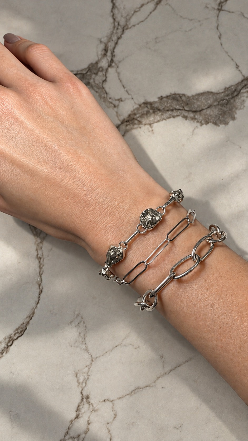 Pulsera Eslabones | Plata .925