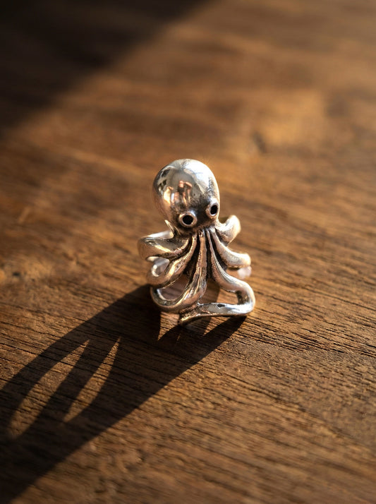Anillo Pulpo de plata