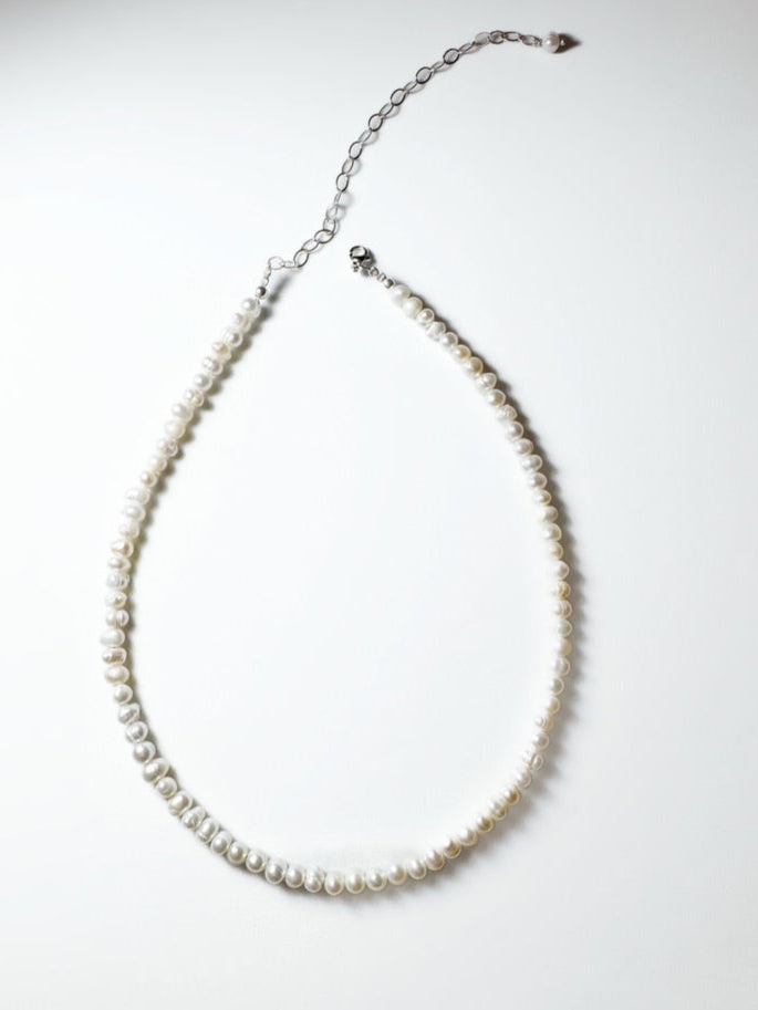 Collar de perlas naturales cultivadas