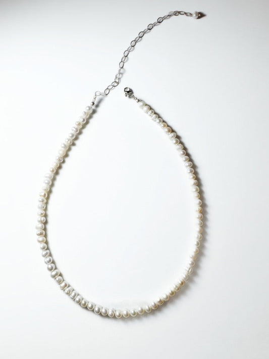 Collar de perlas naturales cultivadas