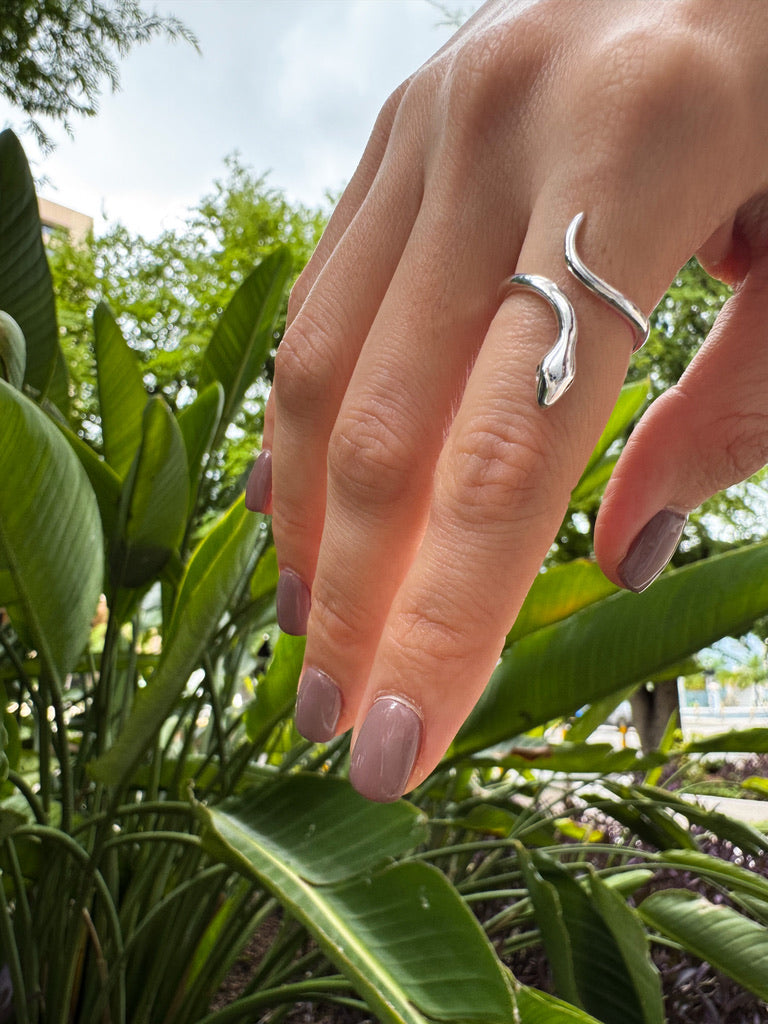 Anillo Serpiente Plata .925