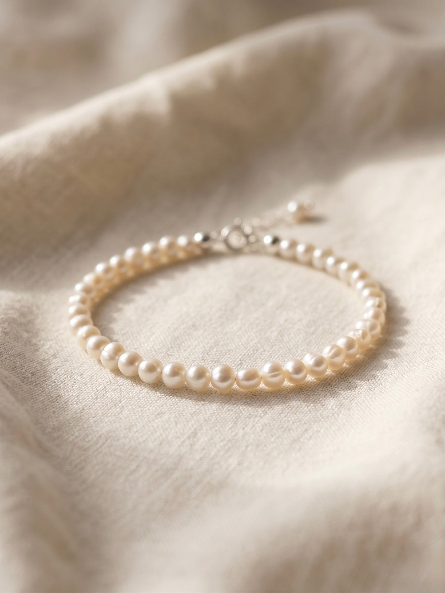 Pulsera perlas naturales