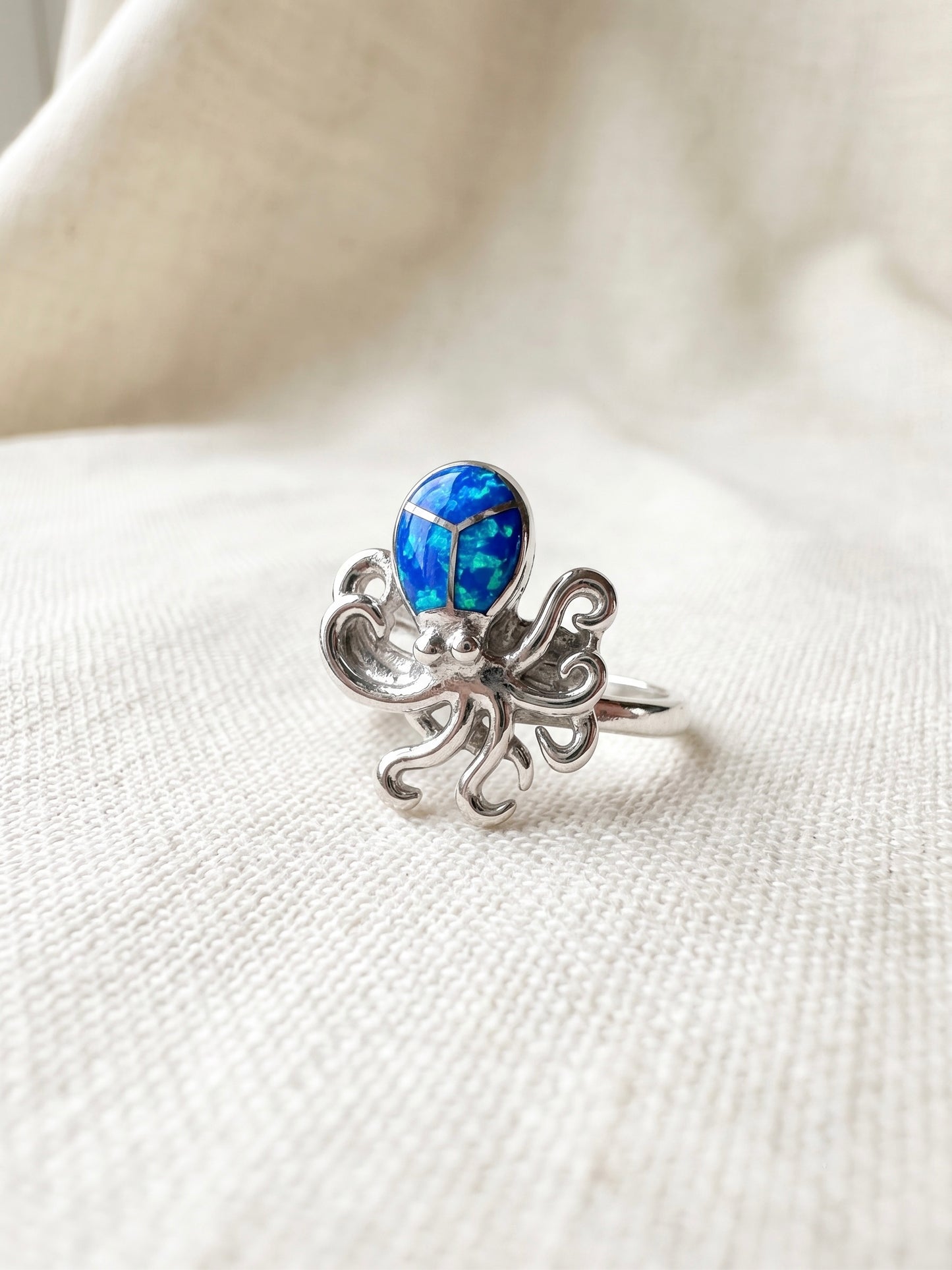 Anillo Pulpo x Ópalo