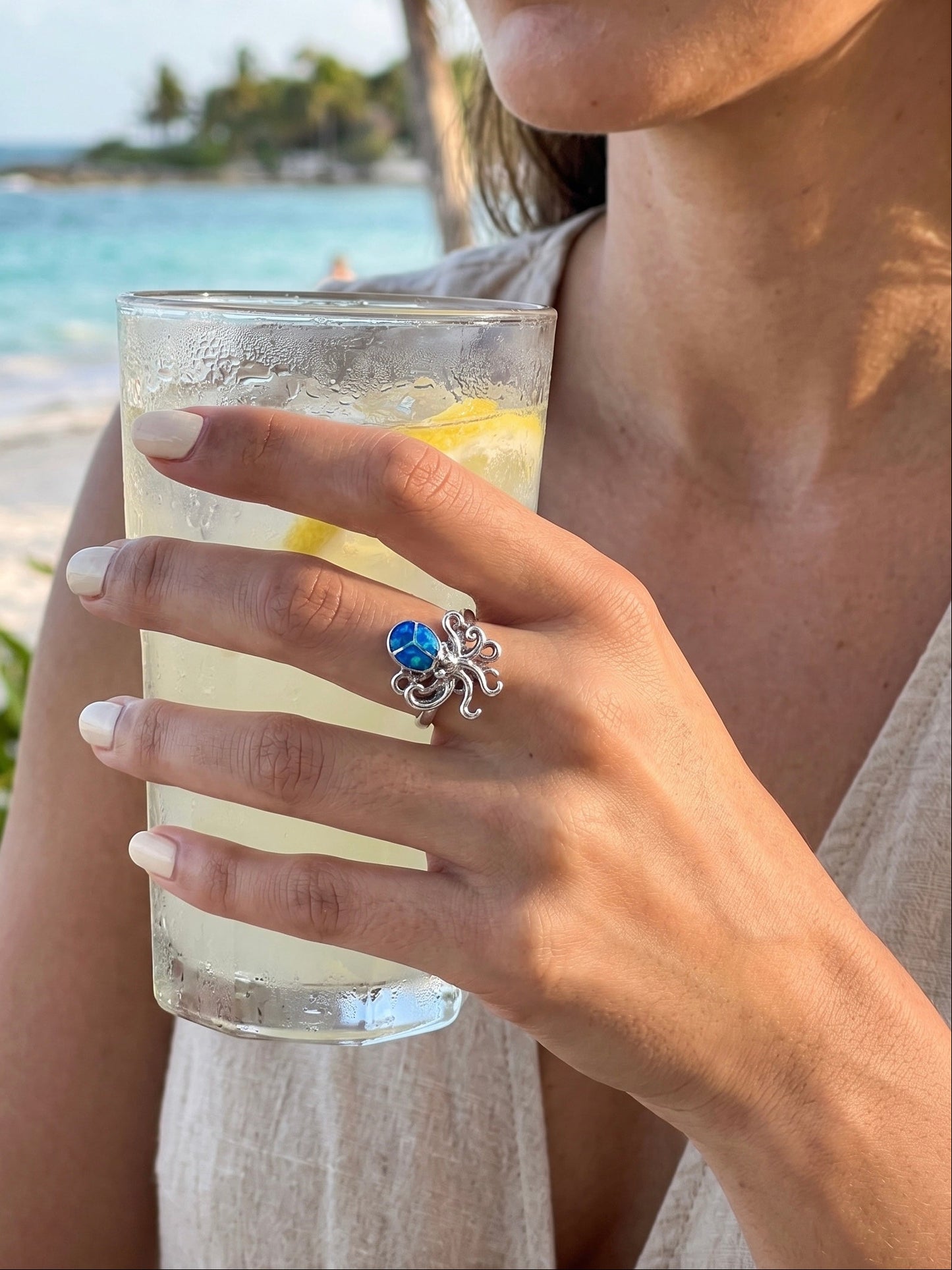 Anillo Pulpo x Ópalo